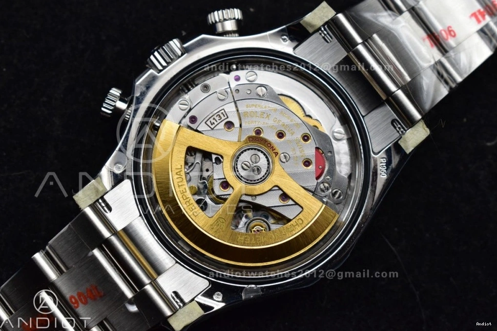 904L Bracelet Sticks Asian Best 1:1 Blue SS SS 4131 126506 on Ice Super Dial Clean 904L Edition Markers Daytona Clone 0128